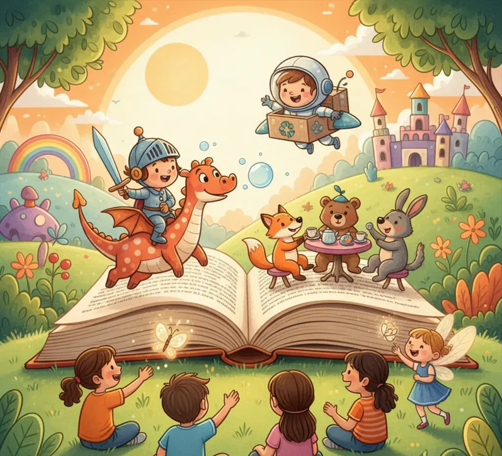 Come scrivere libri per bambini con personaggi educativi e storie coinvolgenti